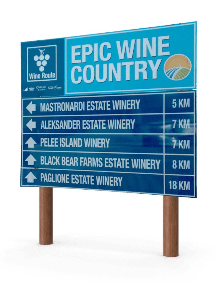 Wine Country Sign